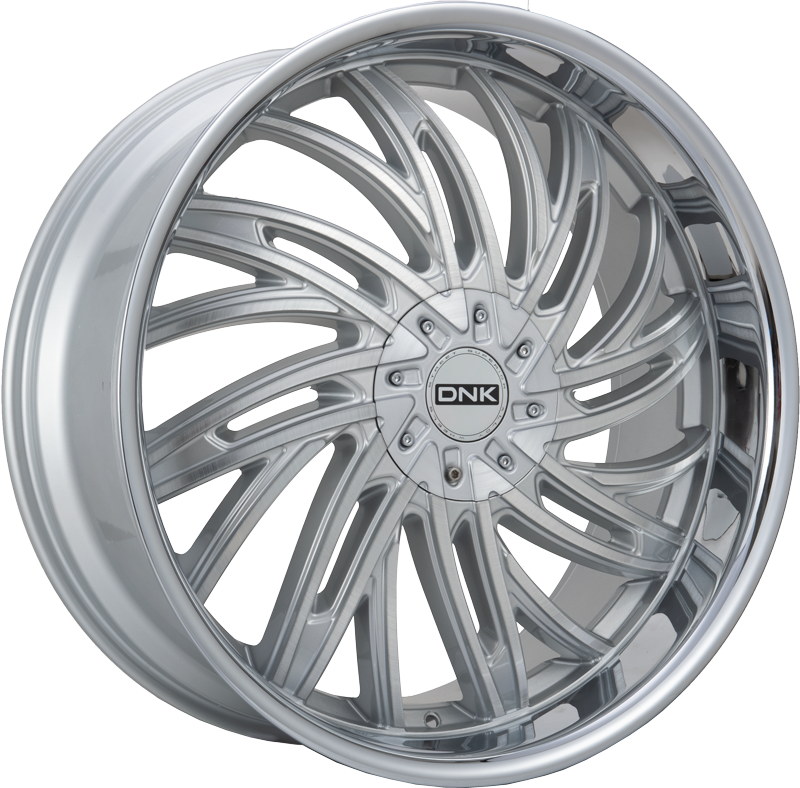701 Brushed Face Silver Stainless Lip