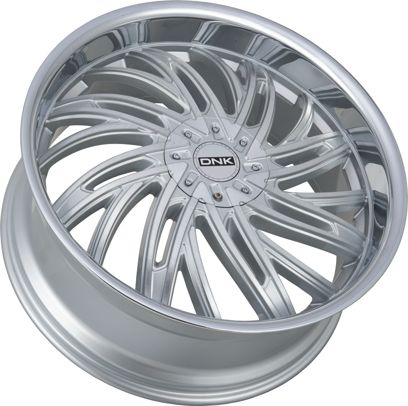 701 Brushed Face Silver Stainless Lip