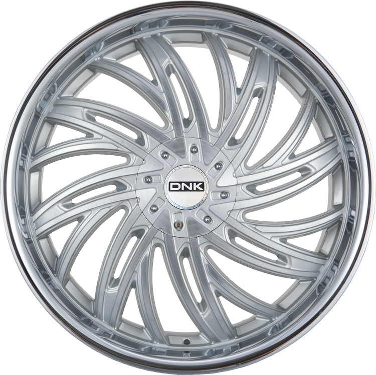 701 Brushed Face Silver Stainless Lip