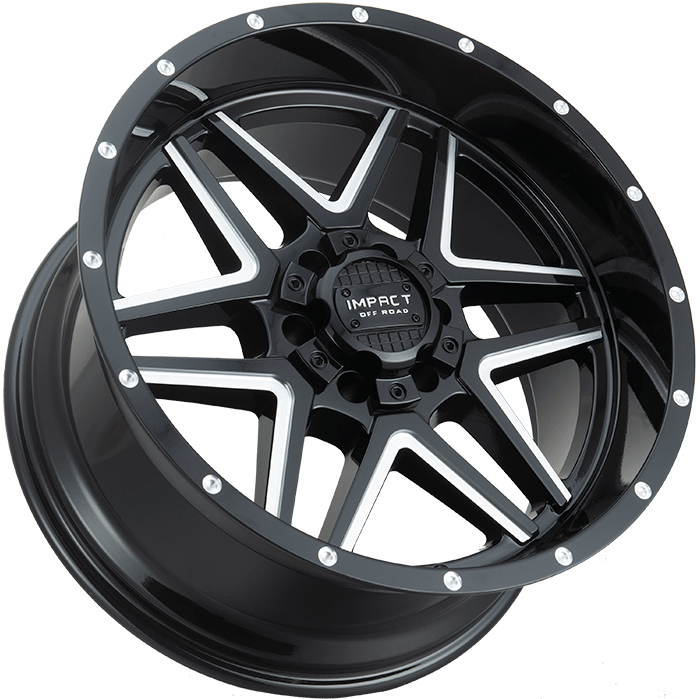 831 Gloss Black w/ Milled Windows